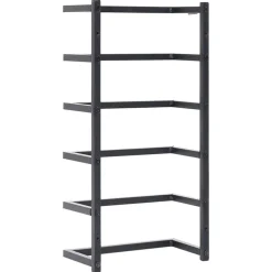 vidaXL Toallero de acero 24x12x48 cm Negro Online
