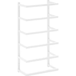 vidaXL Accesorios Para El Baño-Toallero de acero 24x12x48 cm