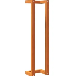 vidaXL Toallero de madera de pino maciza marrón encerado 23x18x90 cm Marr&oacute;n cera Clearance
