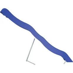 vidaXL Tobogán infantil polipropileno azul 210x40 cm Outlet