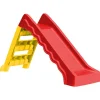 vidaXL Tobogán para niños plegable interior y exterior rojo y amarillo Discount