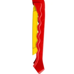 vidaXL Tobogán para niños plegable interior y exterior rojo y amarillo Discount