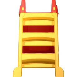 vidaXL Tobogán para niños plegable interior y exterior rojo y amarillo Discount