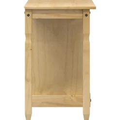 vidaXL Tocador Corona madera maciza de pino 110x47x75 cm Sale
