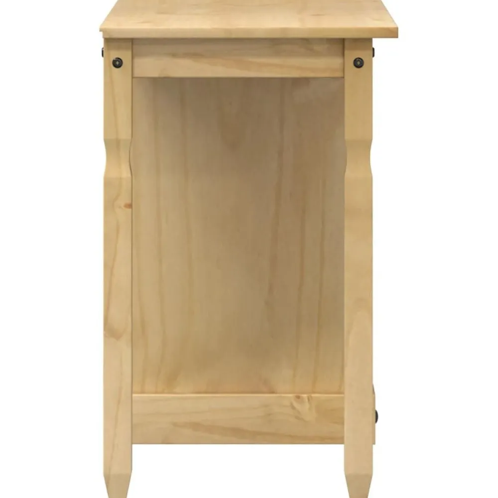 vidaXL Tocador Corona madera maciza de pino 110x47x75 cm Sale