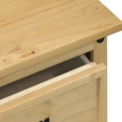 vidaXL Tocador Corona madera maciza de pino 110x47x75 cm Sale