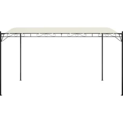 vidaXL Jardín-Toldo acero y tela color 4x3 m 180 g/m²
