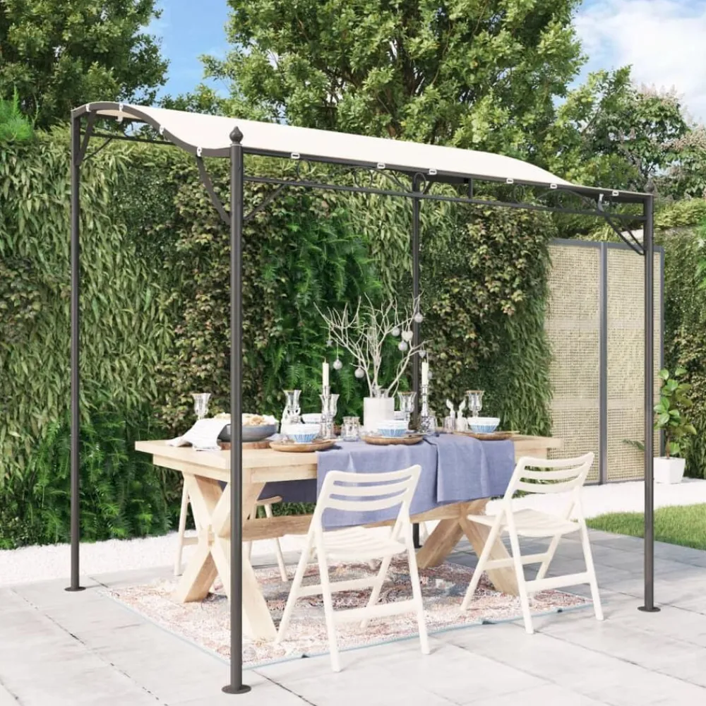 vidaXL Jardín-Toldo acero y tela color 2x2,3 m 180 g/m²