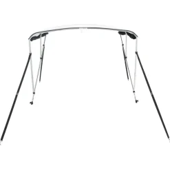 vidaXL Piezas Y Accesorios Para Vehículos-Toldo bimini 3 arcos con paredes laterales de malla