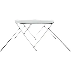 vidaXL Piezas Y Accesorios Para Vehículos-Toldo bimini 3 arcos con paredes laterales de malla