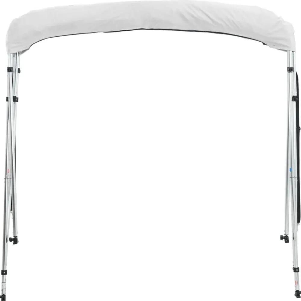 vidaXL Piezas Y Accesorios Para Vehículos-Toldo bimini 4 arcos con paredes laterales de malla