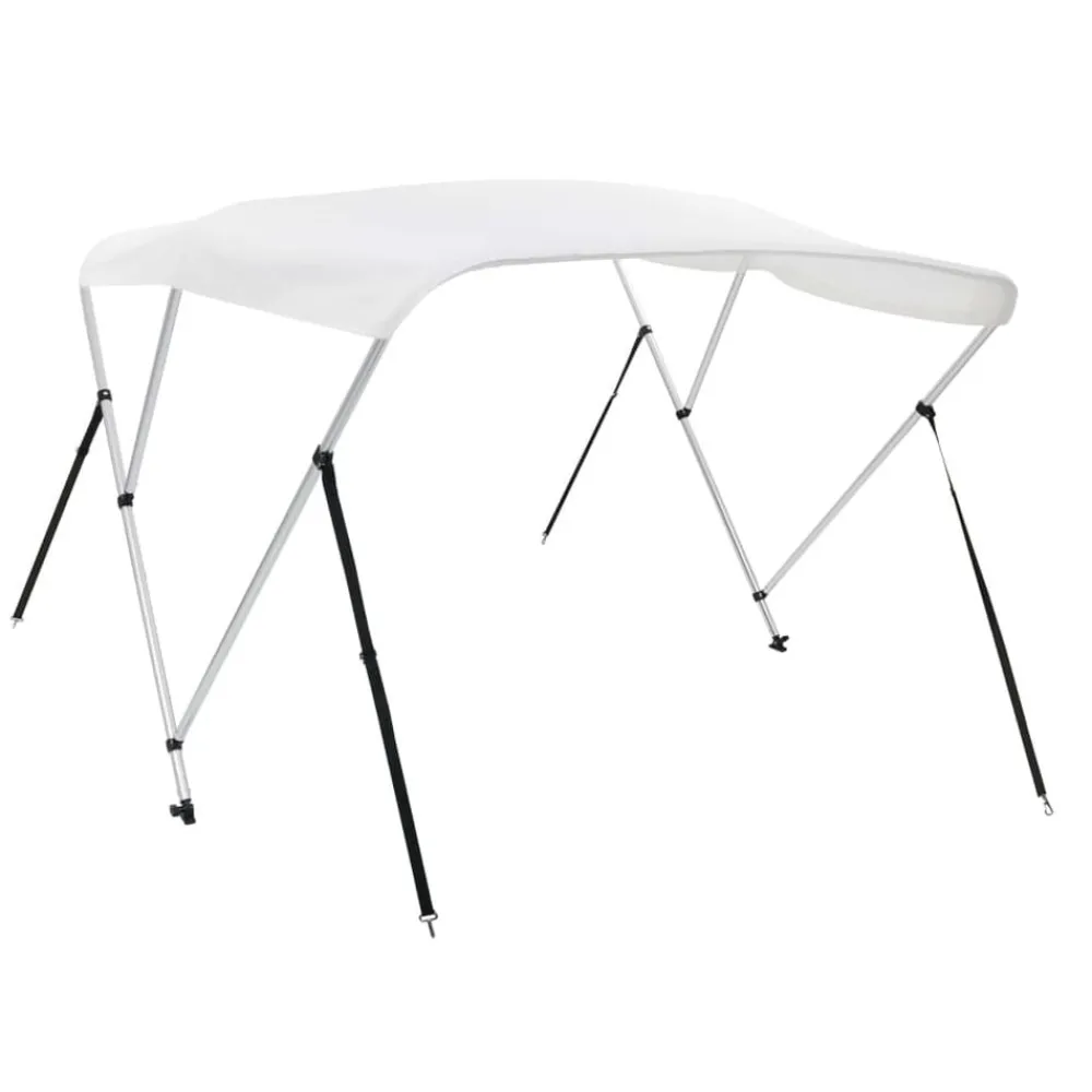 vidaXL Piezas Y Accesorios Para Vehículos-Toldo Bimini de 3 arcos 183x140x137 cm