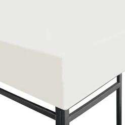 vidaXL Toldo de cenador 310 g/m² 4x3 m crema Blanco Sale