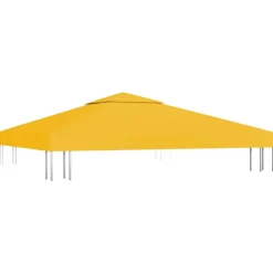 vidaXL Jardín-Toldo de cenador 2 niveles 310 g/m² 3x3 m