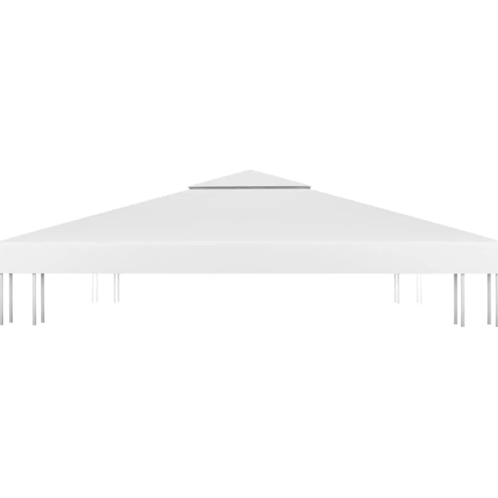 vidaXL Jardín-Toldo de cenador 2 niveles 310 g/m² 3x3 m