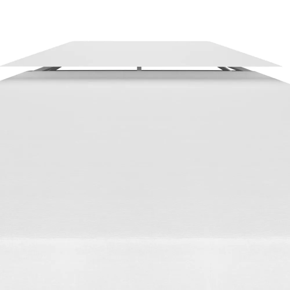 vidaXL Jardín-Toldo de cenador 2 niveles 310 g/m² 3x3 m