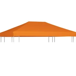 vidaXL Jardín-Toldo de cenador 310 g/m² 4x3 m