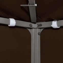 vidaXL Toldo de cenador marrón 310 g/m² 3x3 m Marrón Outlet