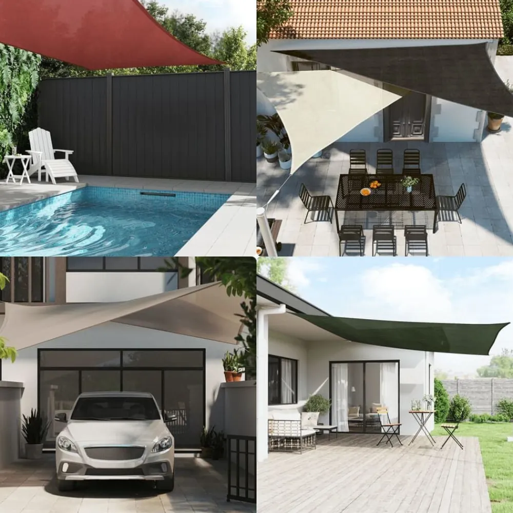 vidaXL Jardín-Toldo de vela HDPE 160 g/m² 2x2,5 m