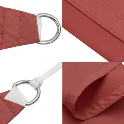 vidaXL Jardín-Toldo de vela cuadrado tela Oxford 3,6x3,6 m