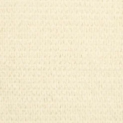 vidaXL Toldo de vela cuadrado HDPE 3,6x3,6 m Crema Discount