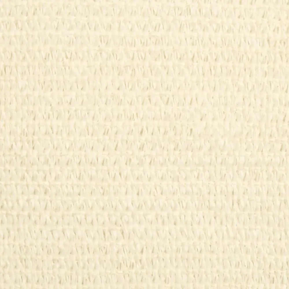 vidaXL Toldo de vela cuadrado HDPE 3,6x3,6 m Crema Discount