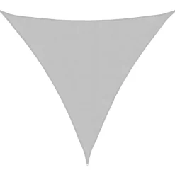 vidaXL Toldo de vela poliéster oxford 100% 2x2x2 m Gris claro