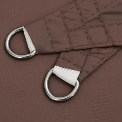 vidaXL Toldo de vela rectangular tela Oxford marrón 2x2,5 m Marr&oacute;n Hot