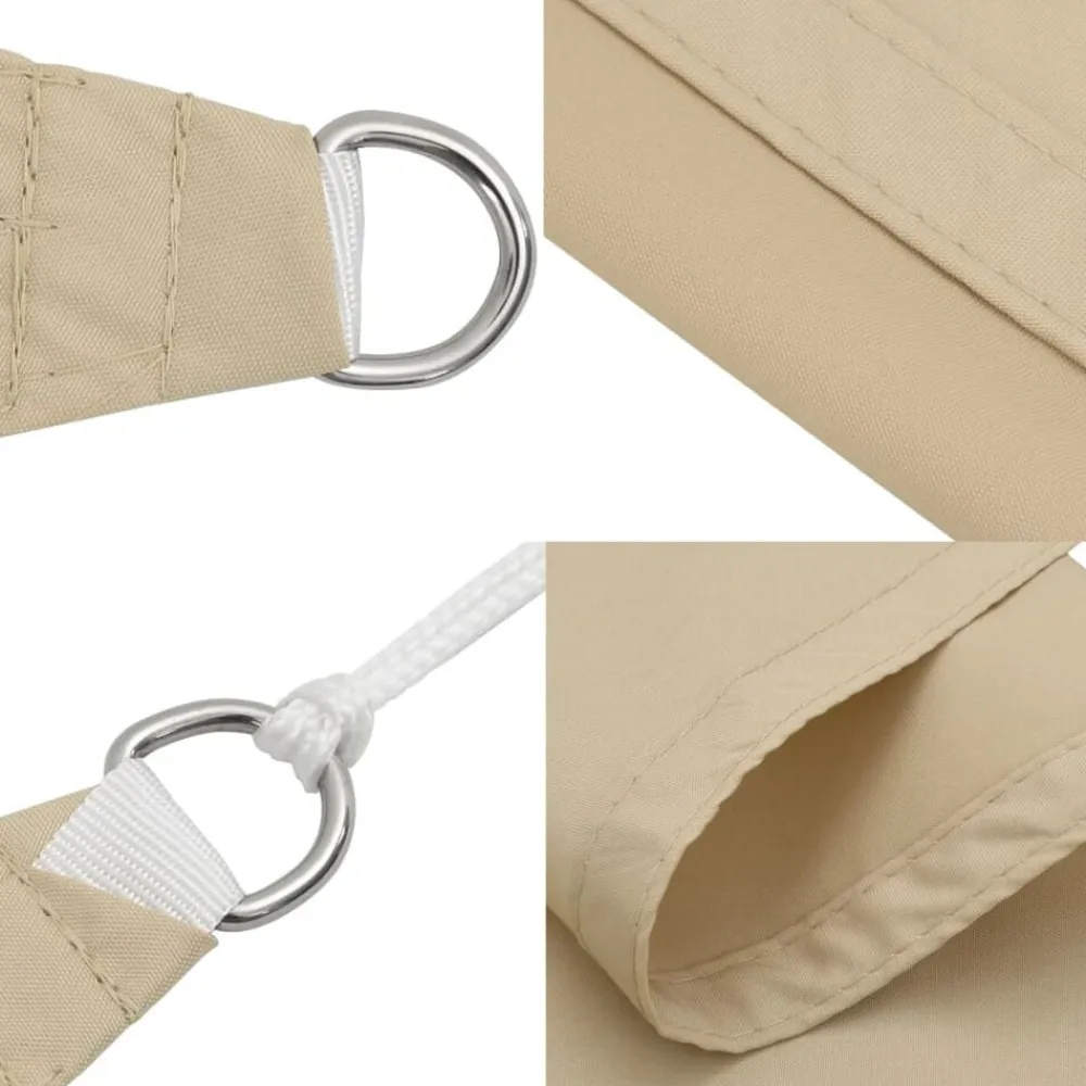 vidaXL Jardín-Toldo de vela rectangular tela Oxford 2x4 m