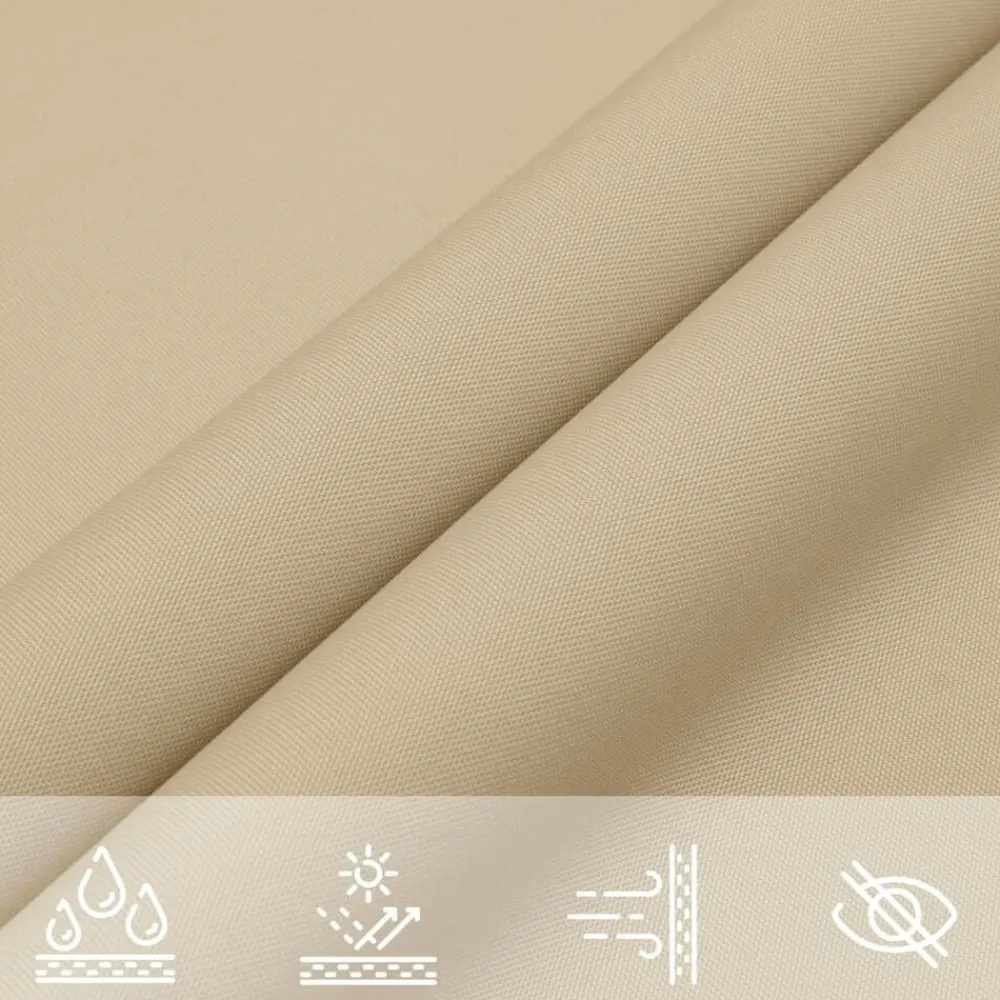 vidaXL Jardín-Toldo de vela rectangular tela Oxford 2x4 m