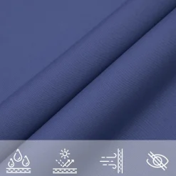 vidaXL Jardín-Toldo de vela rectangular tela Oxford 2x4 m