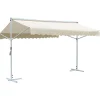 vidaXL Jardín-Toldo independiente 4x3 m color crema