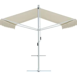 vidaXL Jardín-Toldo independiente 4x3 m color crema