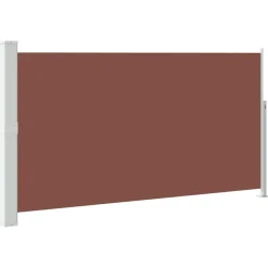 vidaXL Jardín-Toldo lateral de jardín o terraza marrón 160x300 cm