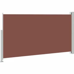 vidaXL Jardín-Toldo lateral de jardín o terraza marrón 160x300 cm