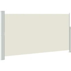 vidaXL Toldo lateral de jardín o terraza 160x300 cm Crema Clearance