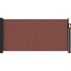 vidaXL Jardín-Toldo lateral retráctil marrón 100x300 cm