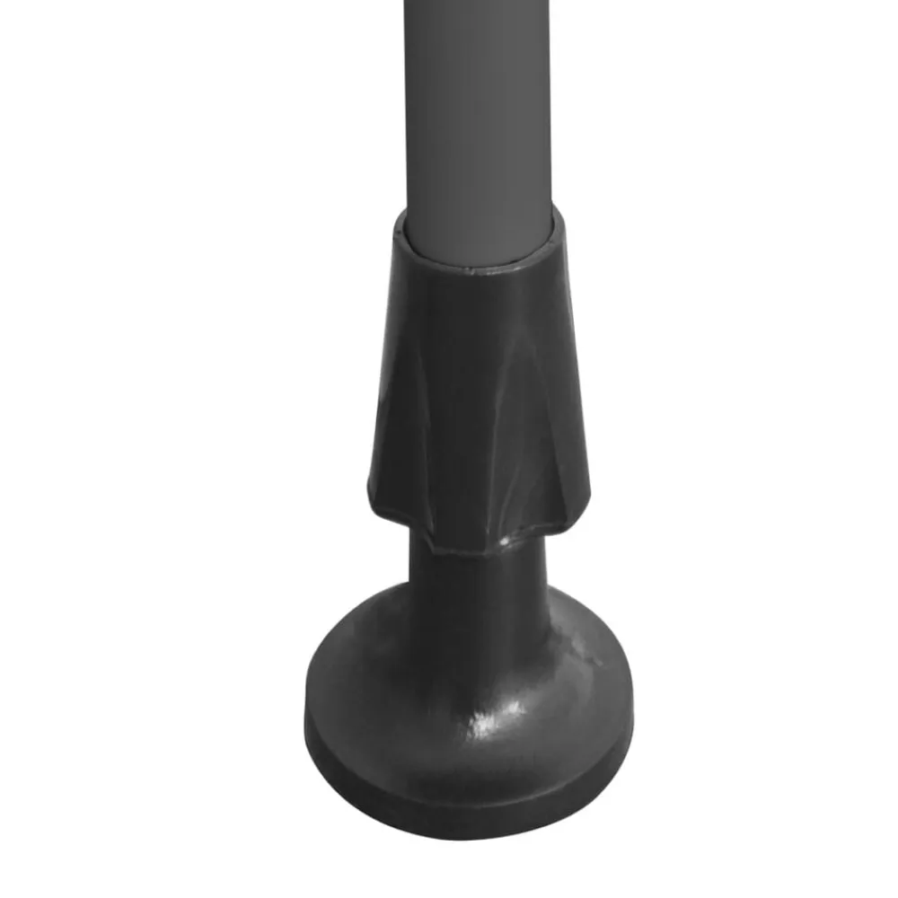 vidaXL Jardín-Toldo manual retráctil con LED 100 cm