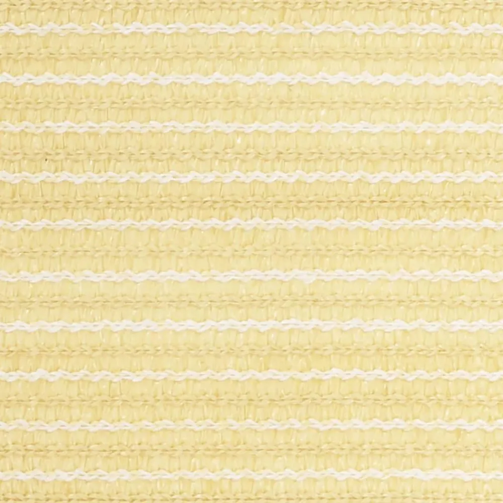 vidaXL Toldo para balcón HDPE 120x500 cm Beige