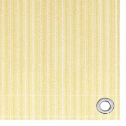 vidaXL Toldo para balcón HDPE 120x500 cm Beige