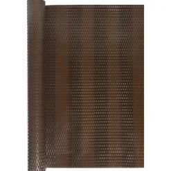 vidaXL Toldo para balcón ratán sintético marrón y negro 300x80 cm Marrón y negro Best