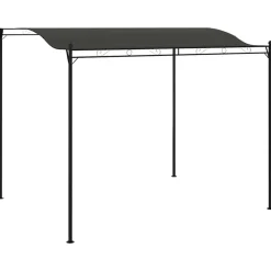 vidaXL Jardín-Toldo parasol gris 3x2,4 cm