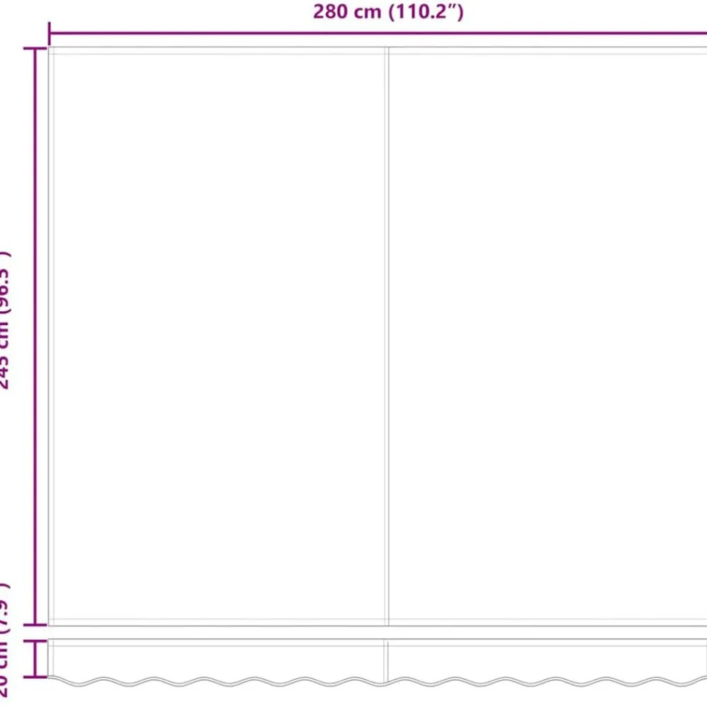 vidaXL Jardín-Toldo retráctil automático con luces LED 300x250 cm
