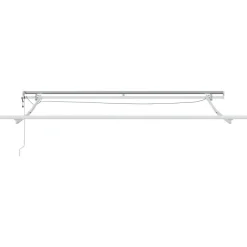 vidaXL Jardín-Toldo retráctil automático con luces LED 300x250 cm