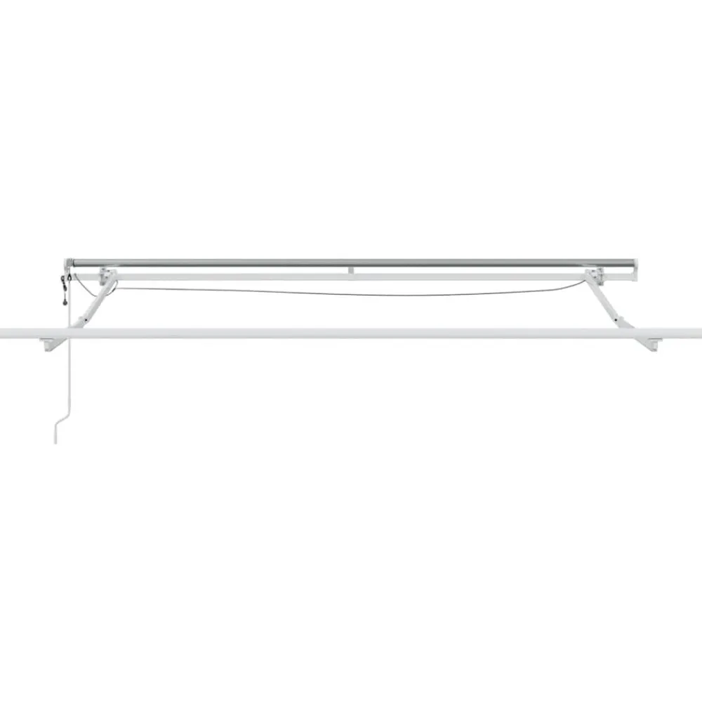 vidaXL Jardín-Toldo retráctil automático con luces LED 300x250 cm
