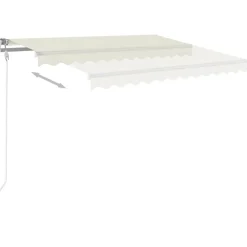vidaXL Jardín-Toldo retráctil automático 300x250 cm