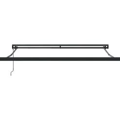 vidaXL Jardín-Toldo retráctil automático burdeos 300x250 cm