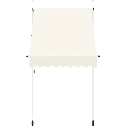 vidaXL Jardín-Toldo retráctil de operación manual 150 cm