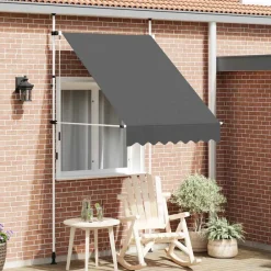 vidaXL Jardín-Toldo retráctil de funcionamiento manual 150 cm