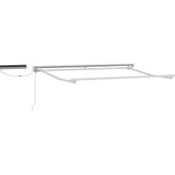 vidaXL Toldo Retráctil Eléctrico Marrón 2,5 x 2 m Hot